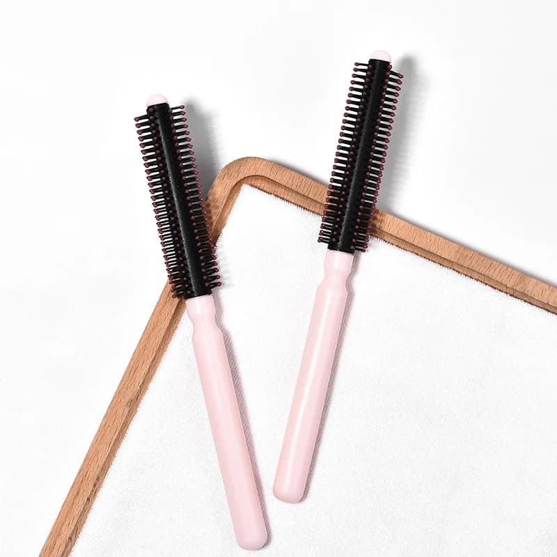 Mini Round Hair Brush Roller Comb Hair Comb Detangling Hair Brush Anti Static Scalp Massage Combs Barber Home Hair Styling Tool