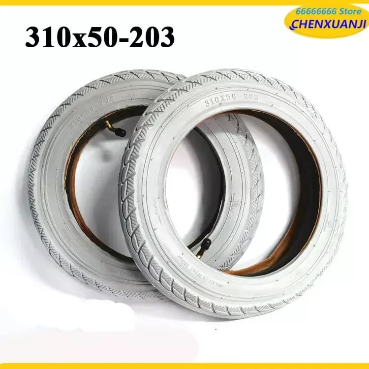 Electric Wheelchair Accessories 12-inch Inner and Outer Tires 12 ½ X2 ¼ Inner and Outer Tires 310x50-203