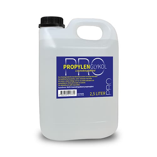 Propylenglykol 2.5 Liter  livsmedelskvalitet