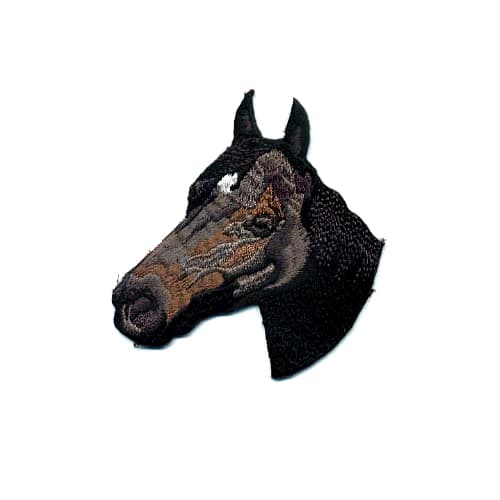 Brodyrmärke Horse  black
