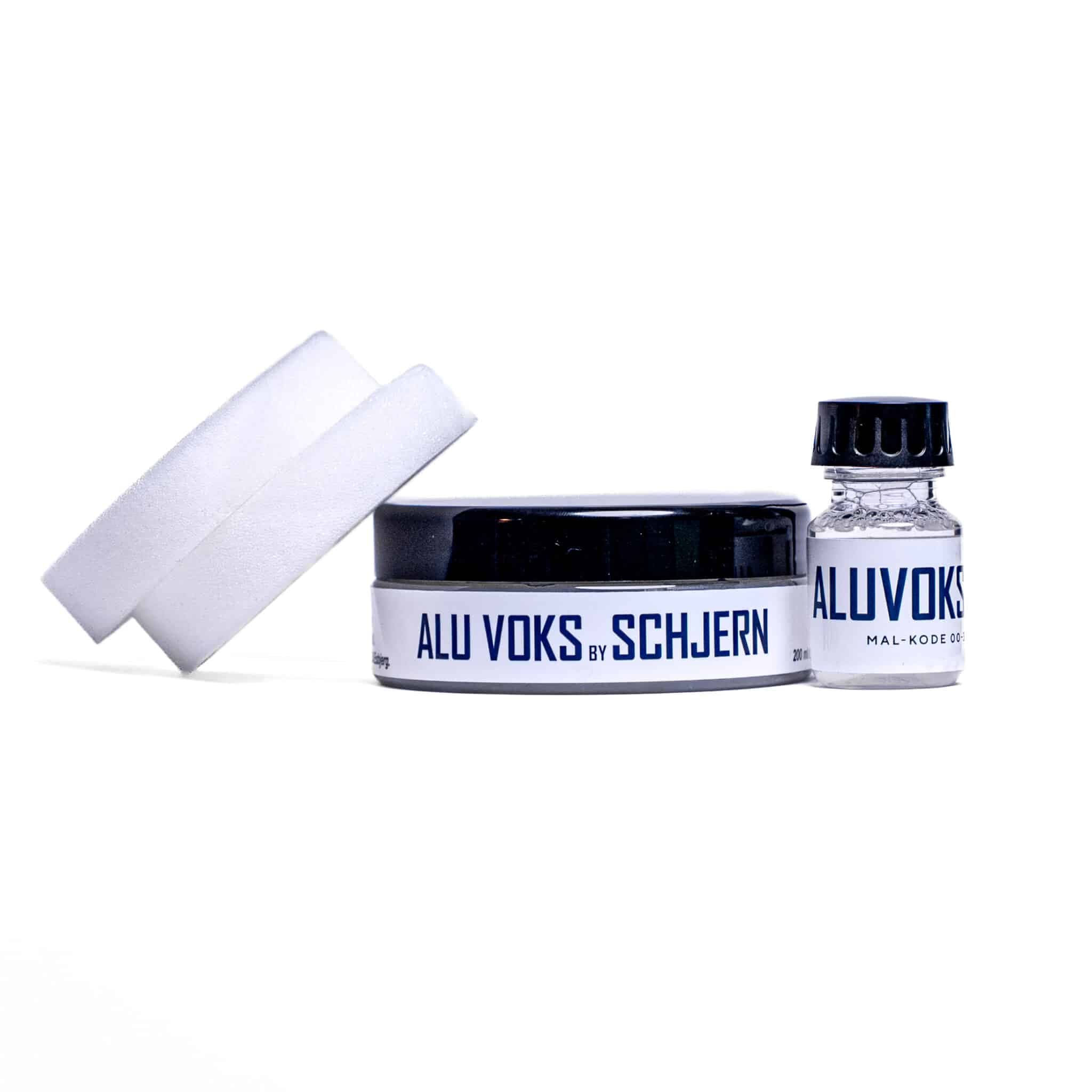 Aluminiumvax, tvål och svampar  Stort paket