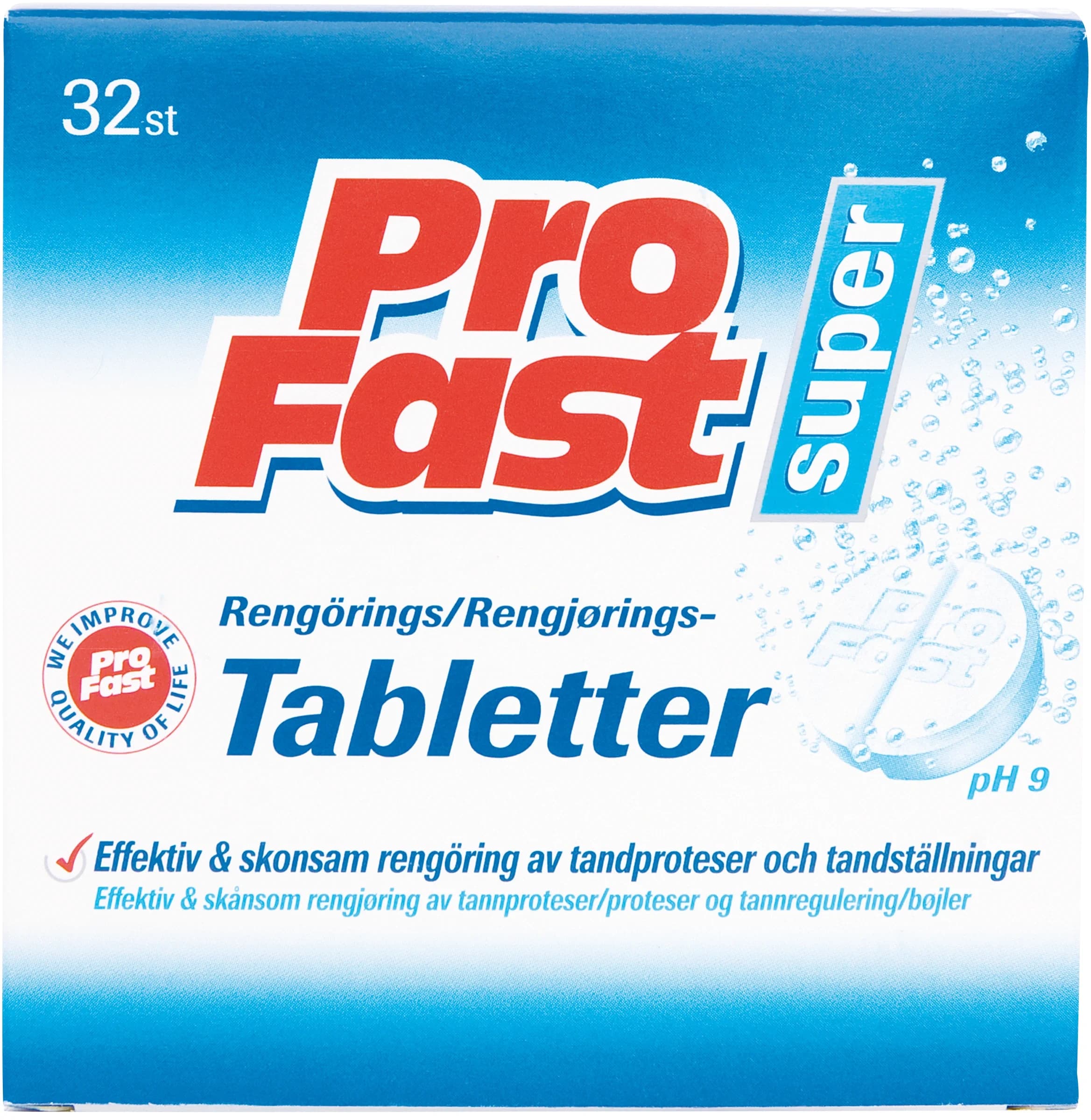 Profast rengöringstablett 32 st