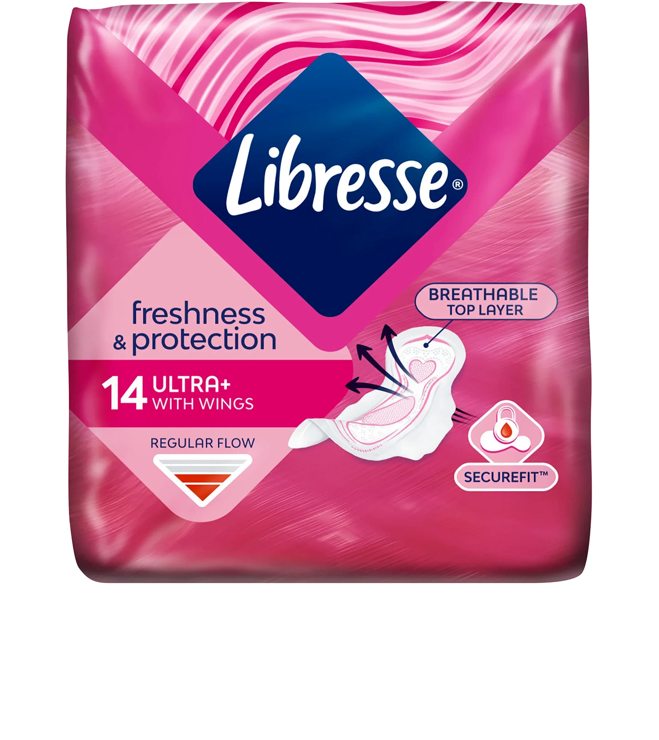 Libresse Ultra Thin Normal Wing 14 st
