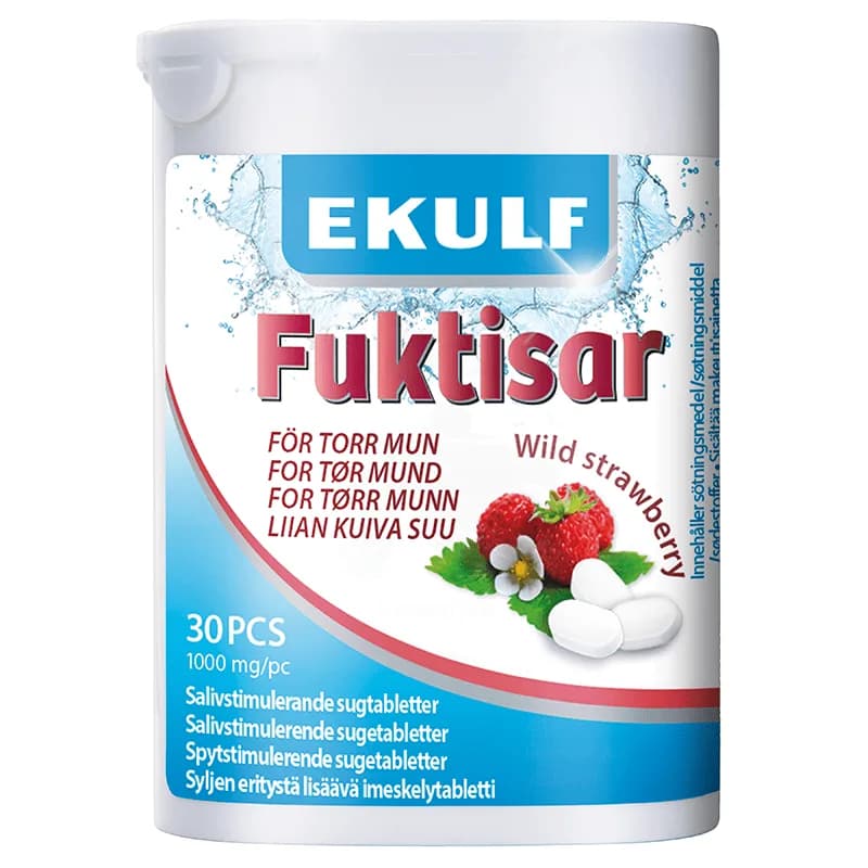 Ekulf Fuktisar 30 st Smultron