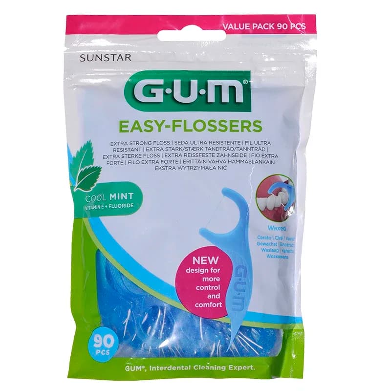 GUM EASY-FLOSSERS 90 st
