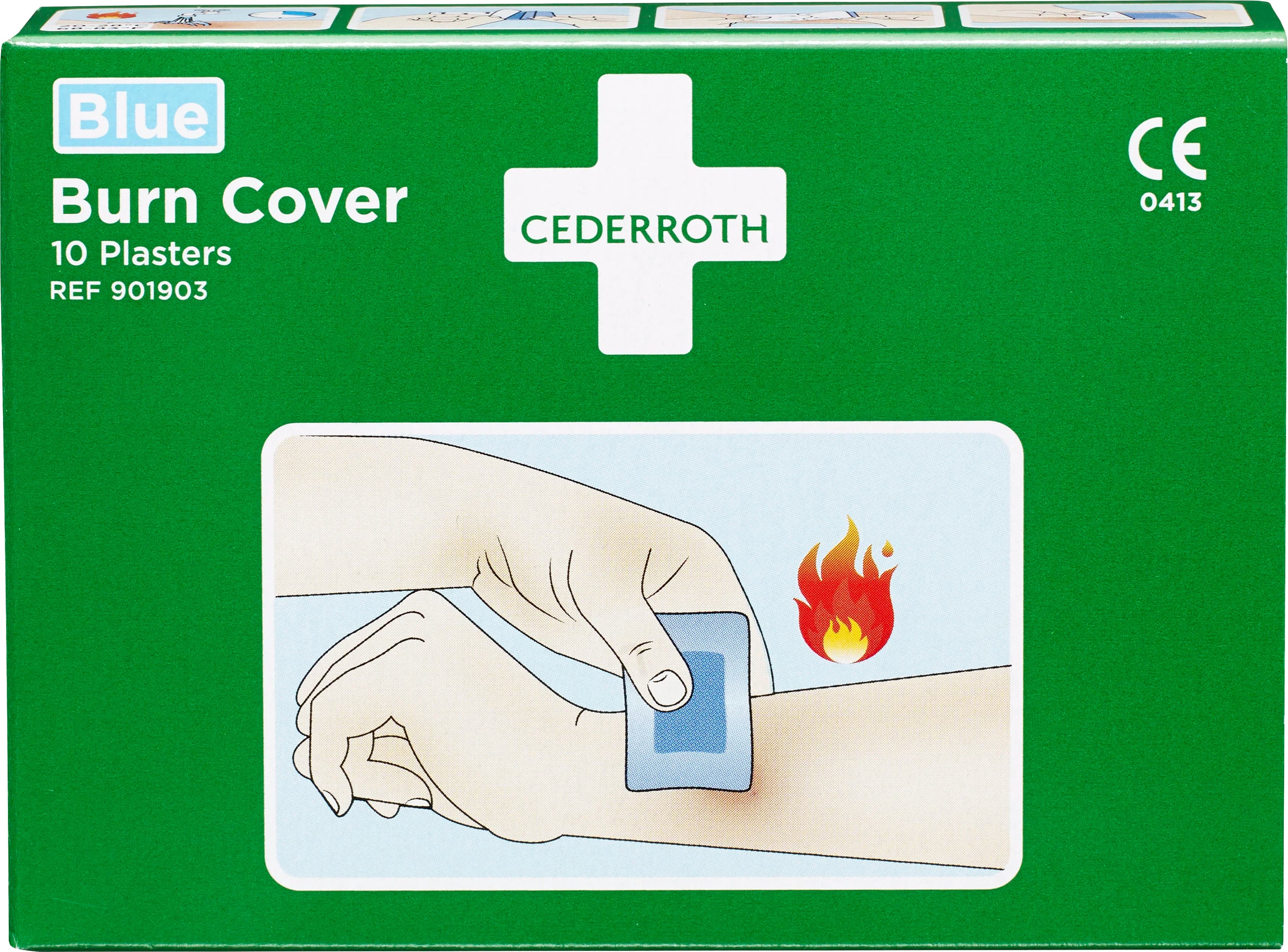 Cederroth First Aid Burn Cover 10 st