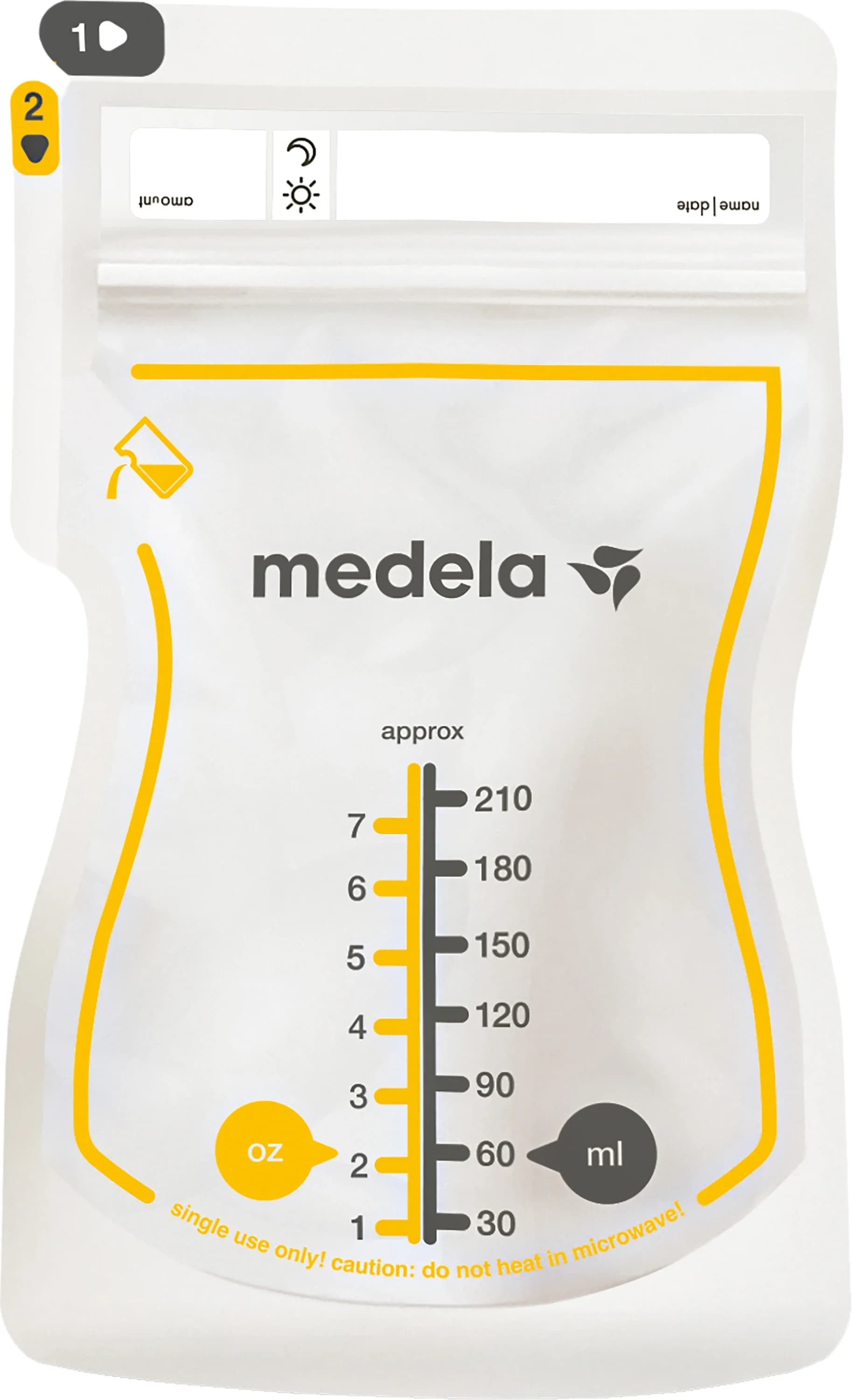 Medela Easy Pour Förvaringspåsar För Bröstmjölk 50 st