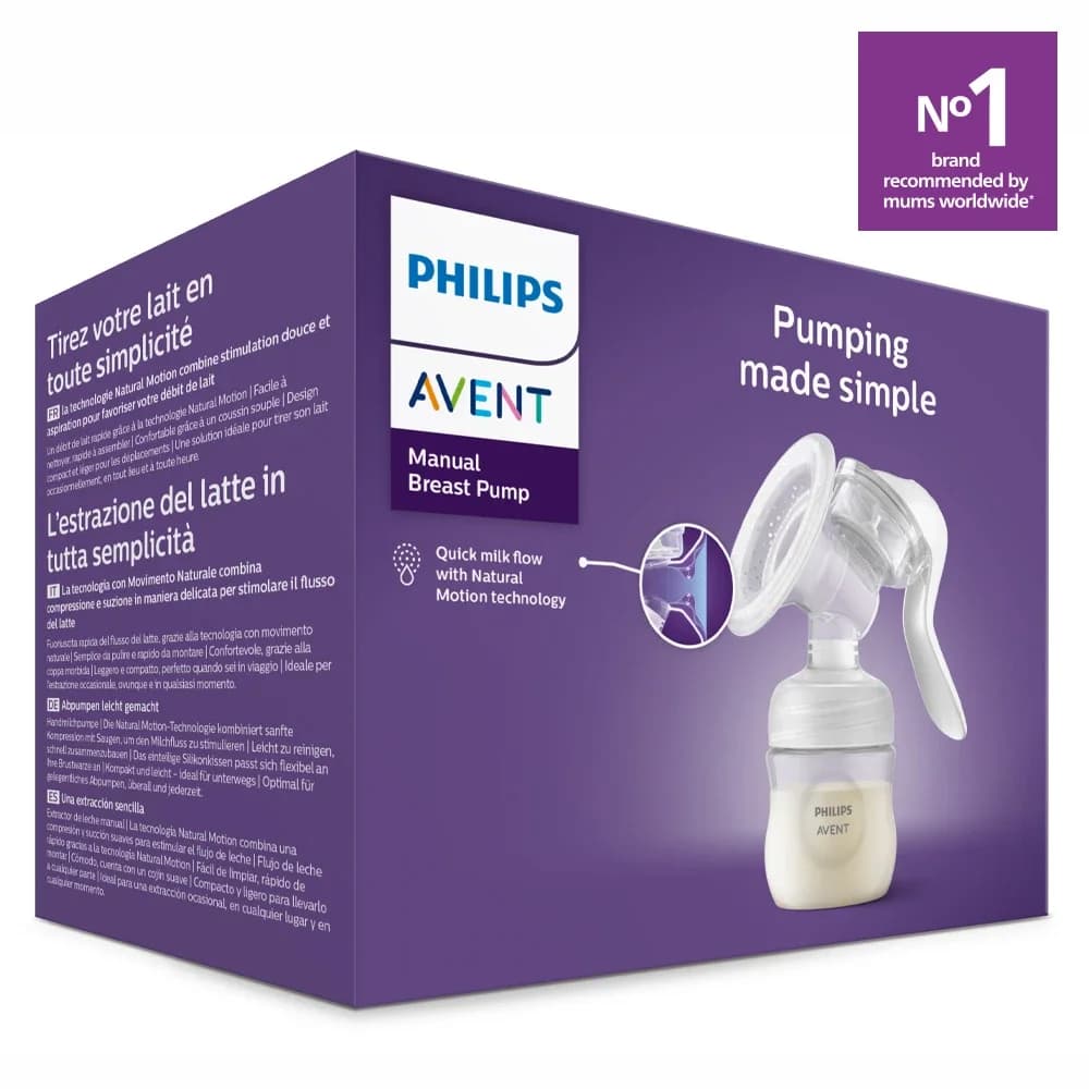 Philips Avent Manuell Bröstpump