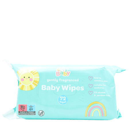 4MyBaby Milt Parfymerade Babyservetter - 72 st
