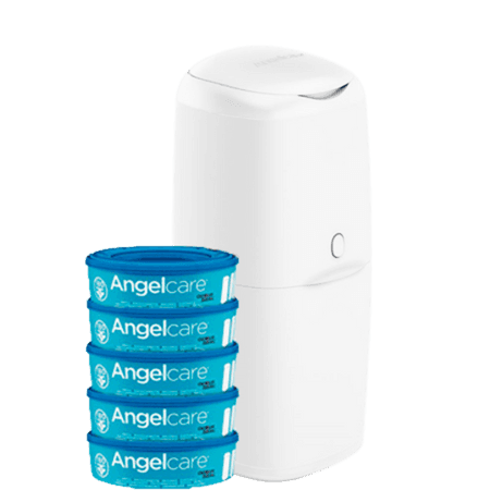 Angelcare blöjhink & 5 refillkassetter