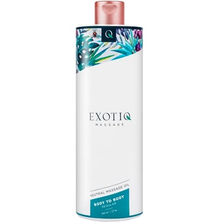 Exotiq Massageolja för kropp till kropp - 500ml