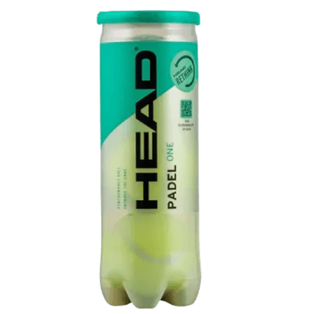 HEAD Padel One Padel Balls – 3 st