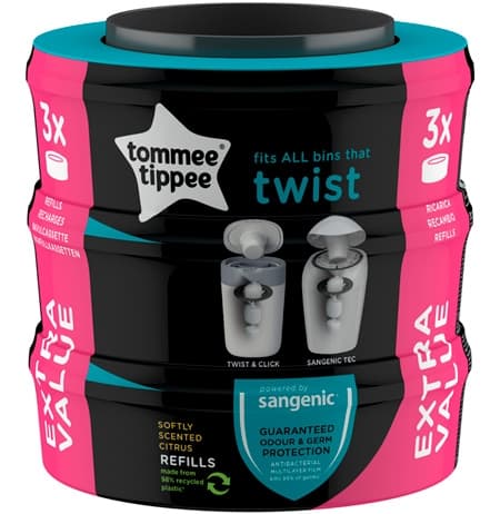 Tommee Tippee Sangenic Refill-kassett 3-pack