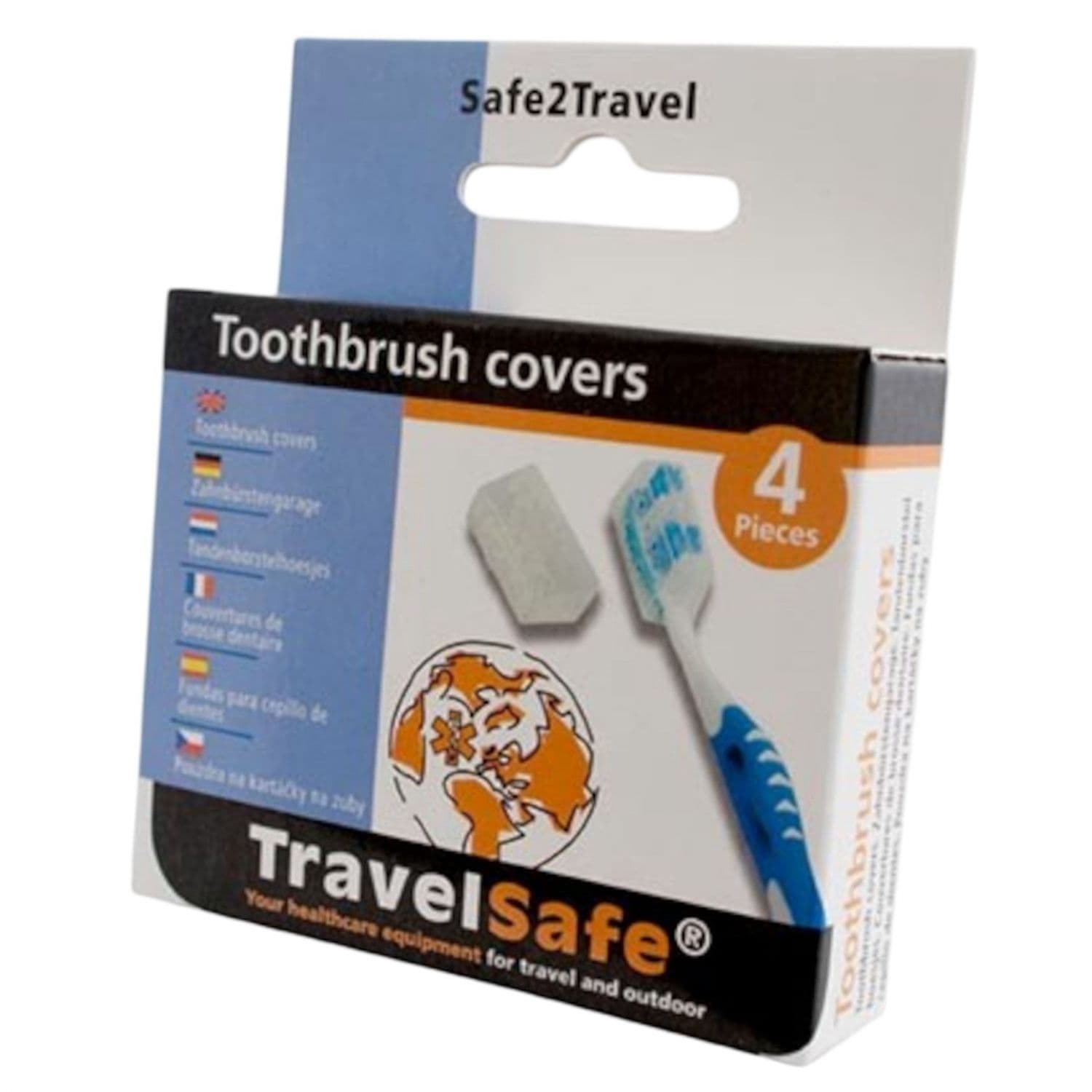 TravelSafe Tandborstskydd, 4 st.