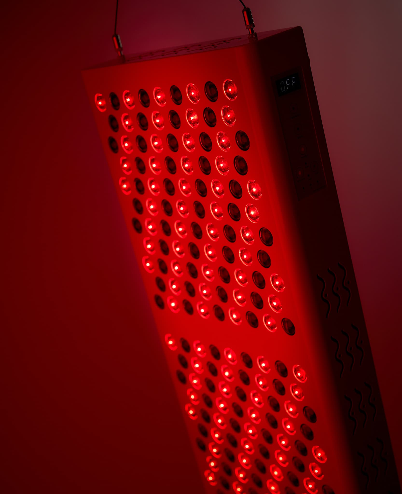 Red Master Infraröd ljuspanel Biohacking Collective