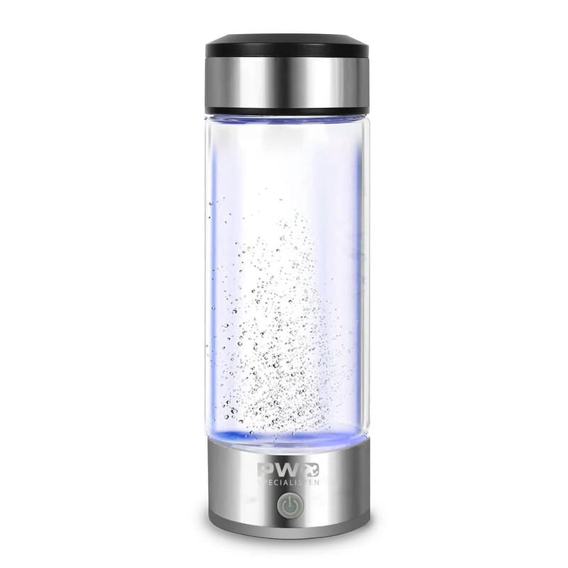 Vätevattenflaska 420ml Silver PWO Specialisten