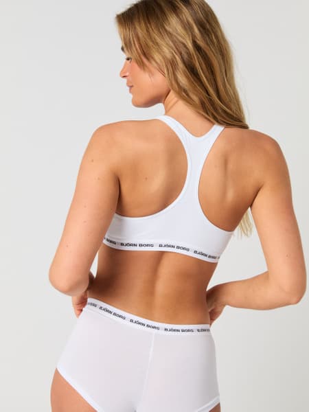 Björn Borg Core Logo Soft Top 1-pack Vit, L view 2