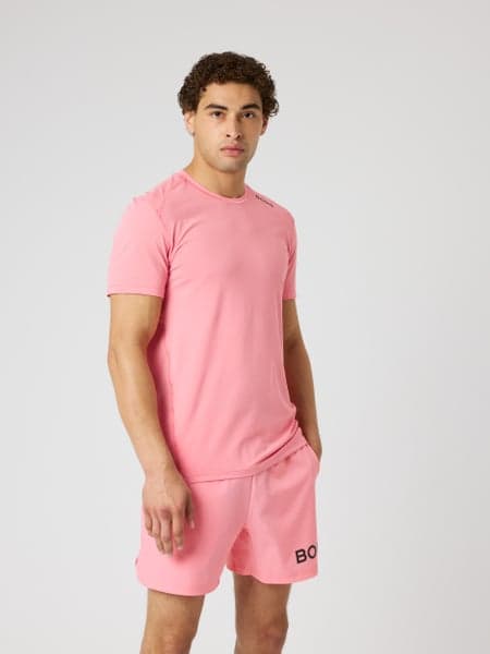 Björn Borg Borg Athletic T-shirt Rosa, XXL