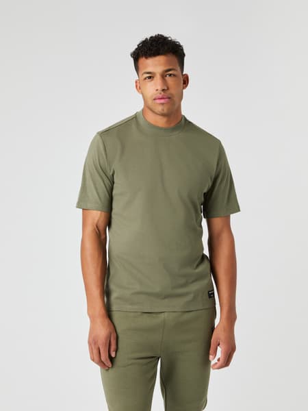 Björn Borg Centre High Neck T-shirt Grön, S view 2