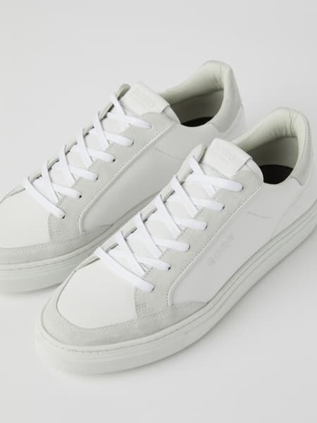 Björn Borg Men’s Leather Sneakers Sl110 Vit, 46 view 2