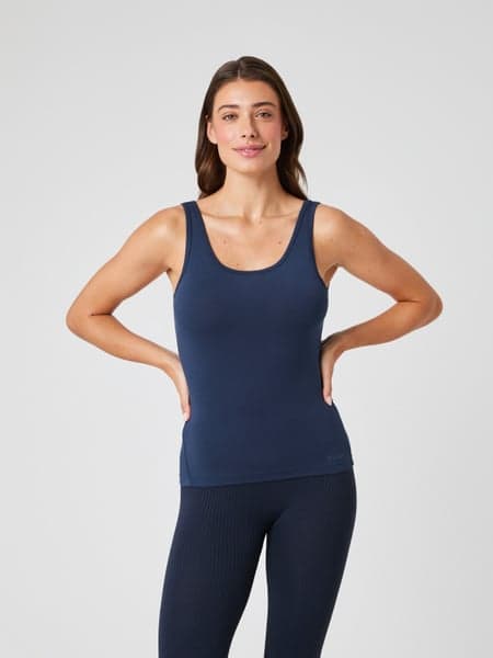 Björn Borg Studio Deep Back Tank Top Marinblå, XXL