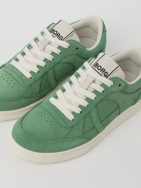Björn Borg Women's Court Suede Sneakers Grön, 41 view 2