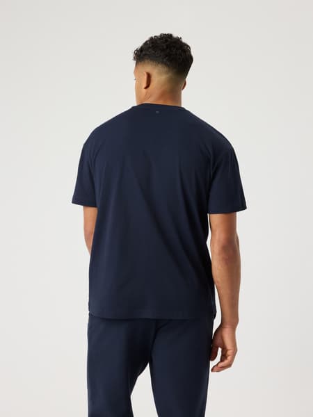 Björn Borg Borg Gym Oversized T-shirt Marinblå, L view 2