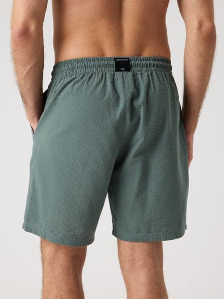 Björn Borg Borg Seersucker Resort Shorts Grön, XXL view 2