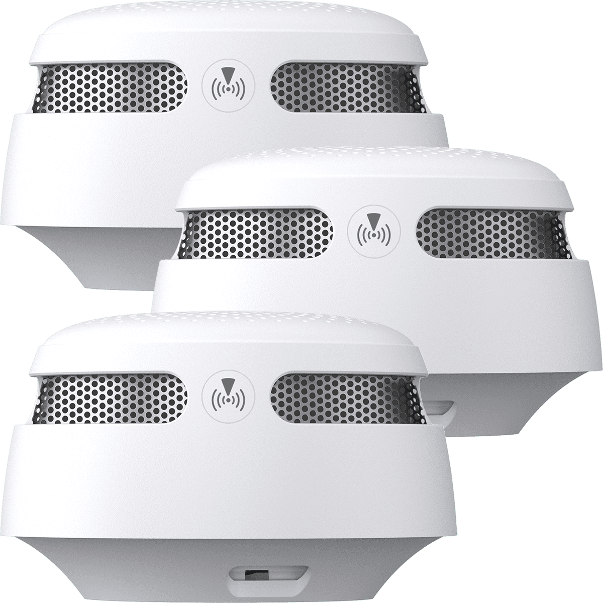 X-Sense Brandvarnare XS01-W 3 pack seriekopplade - Optisk, Sammankopplingsbar Brandvarnare, 3-Pack
