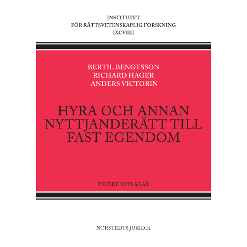 Hyra och annan nyttjanderätt till fast egendom (häftad)
