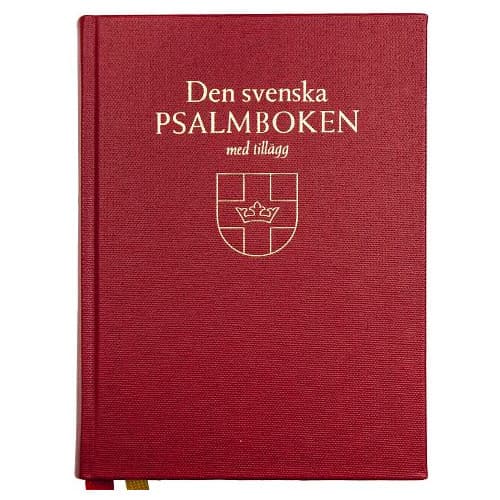 Den svenska psalmboken med tillägg (bänkpsalmbok) (inbunden)