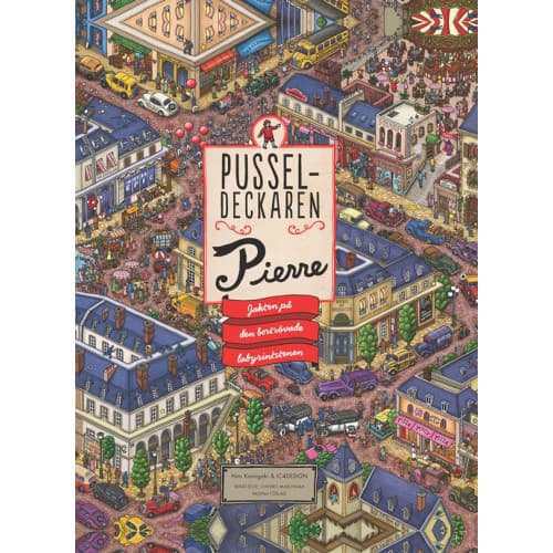 Pusseldeckaren Pierre : jakten på den bortrövade labyrintstenen (inbunden)