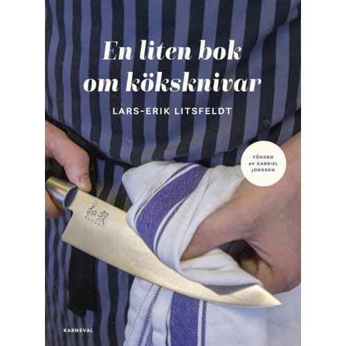En liten bok om köksknivar (bok, danskt band)