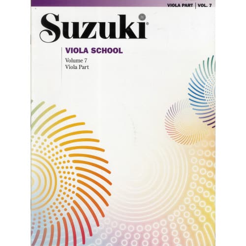 Suzuki viola 7 (häftad, eng)