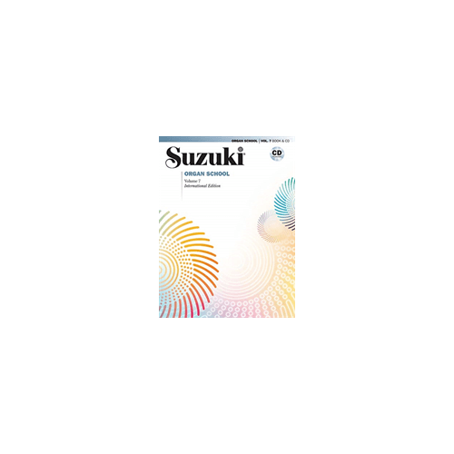 Suzuki Organ School vol 7, bok/cd (häftad, eng)