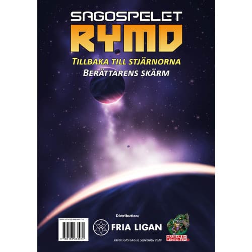 Sagospelet Rymd - berättarens skärm