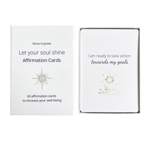 Affirmationskort - Let your soul shine