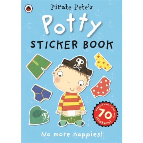 Pirate Pete's Potty sticker activity book (häftad, eng)