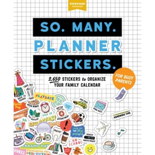 So. Many. Planner Stickers. For Busy Parents (häftad, eng)