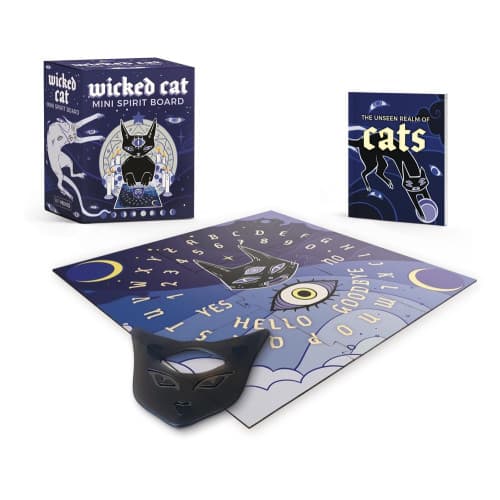 Wicked Cat Mini Spirit Board (häftad, eng)