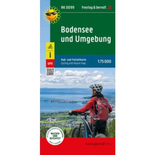Lake Constance and the surrounding area, Road map 1:75.000,