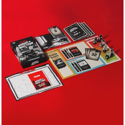 Crime Solving: Murder in Tinseltown Game