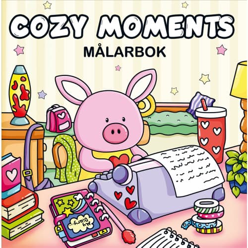 Cozy Moments : Målarbok (häftad)