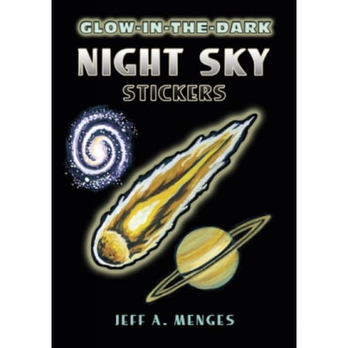 Glow-In-The-Dark Night Sky Stickers (häftad, eng)