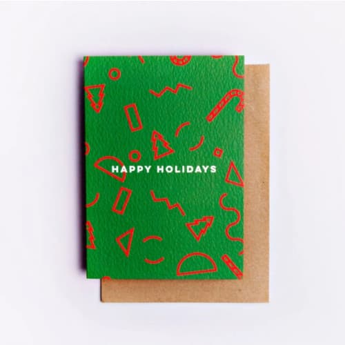Christmas Mini Memphis card (häftad, eng)