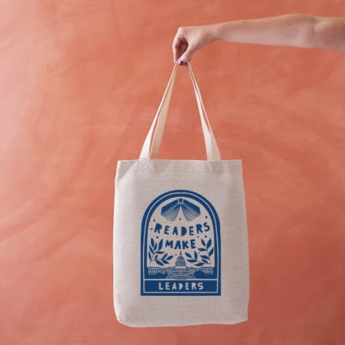 Readers make Leaders - Literary Tote Bag