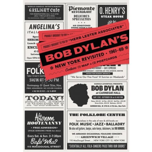 Bob Dylan's New York Revisited 1961-69 (häftad, eng)