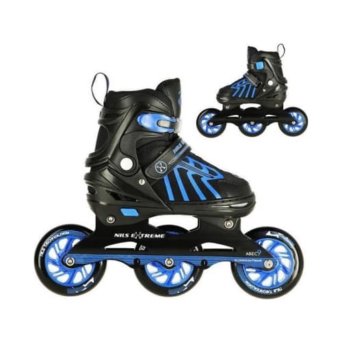 Nils Extreme NA18812A speedrullskridskor blå justerbara stl....