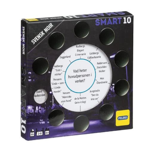 Smart10 frågekort Swedish noir