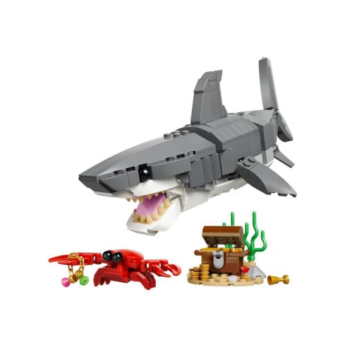 LEGO Creator 3in1 31381 - Fruktad haj med en skattkista - byggsats